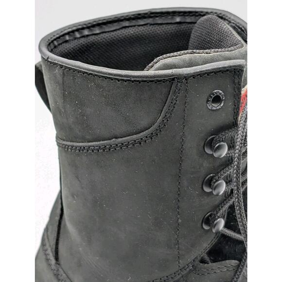 Red Wing Irish Setter Steel Toe Work Boots Mens 12 D 8” Black EH Waterproof main image 4